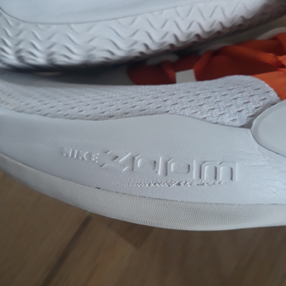 Nike Hyperdunk X Low TB White/Orange Basketball Shoes Size 17.5 AT3867-103 Rare - Picture 2 of 7